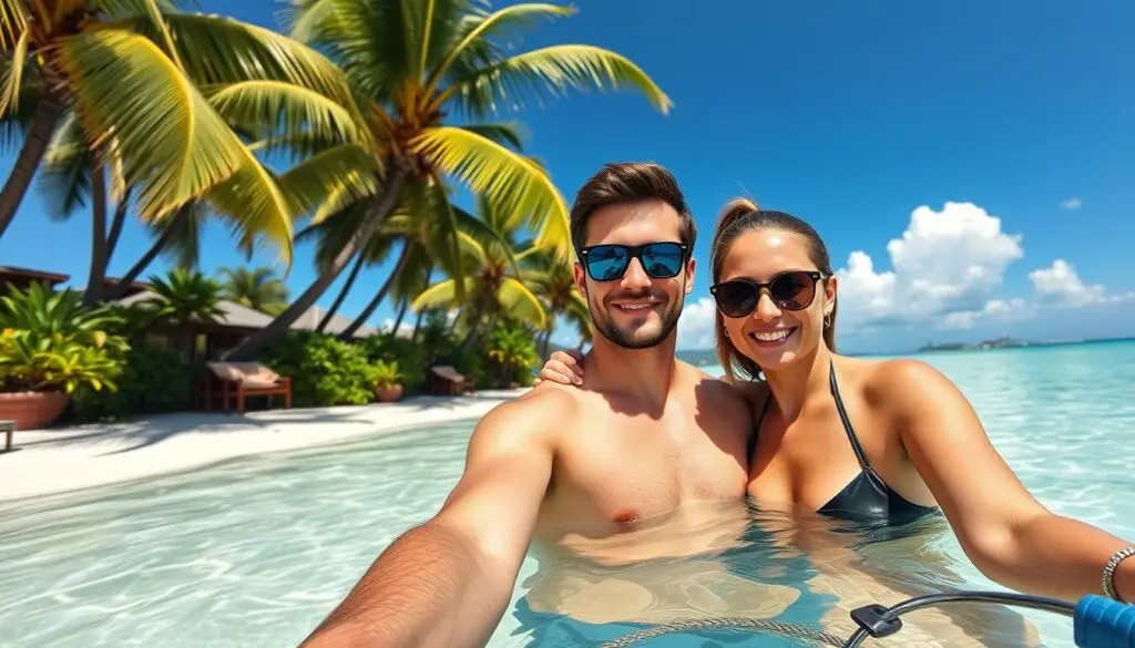 Marek Kujawa i Kinga Rusin na zdjęciu z Instagrama
