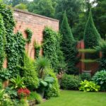 jak zakryć brzydką ścianę w ogrodzie