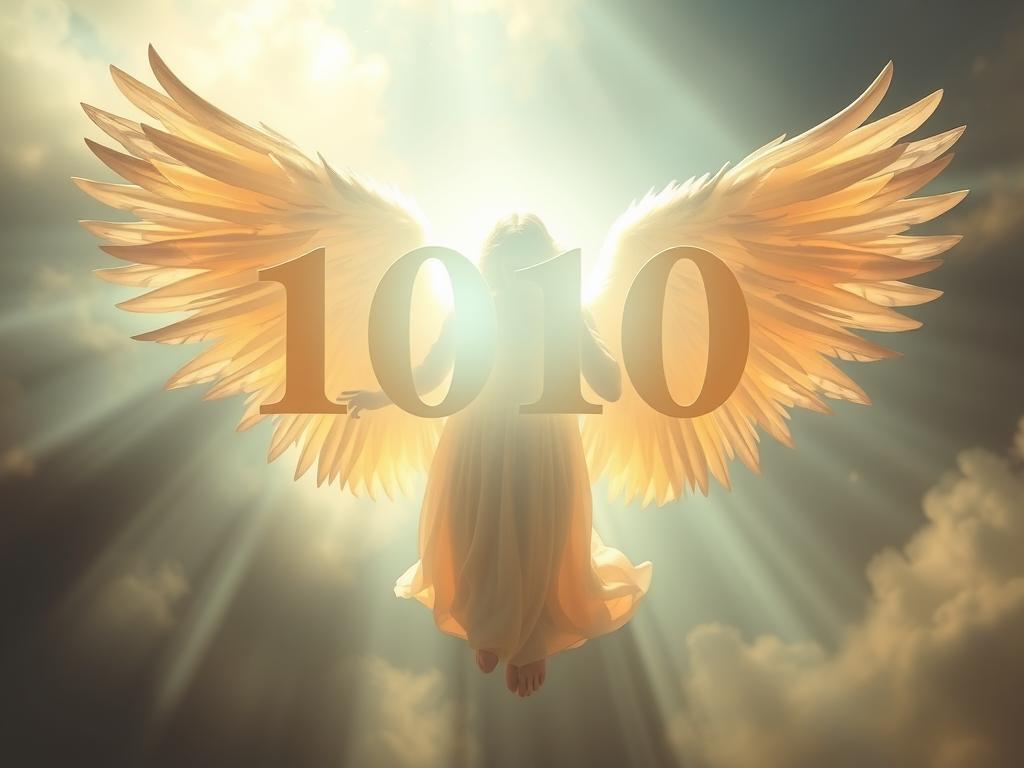 Anioł stróż wysyłający liczbę 1010 jako duchowe przesłanie Anioł stróż wysyłający liczbę 1010 jako duchowe przesłanie