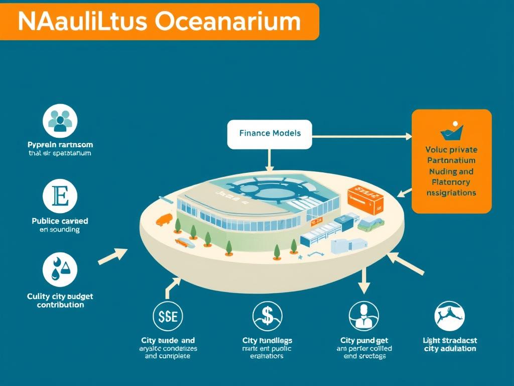Grafika przedstawiająca model finansowania Oceanarium Nautilus Gdańsk Grafika przedstawiająca model finansowania Oceanarium Nautilus Gdańsk