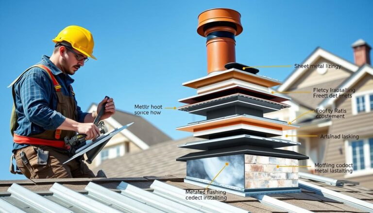 Naprawa dachu i komina