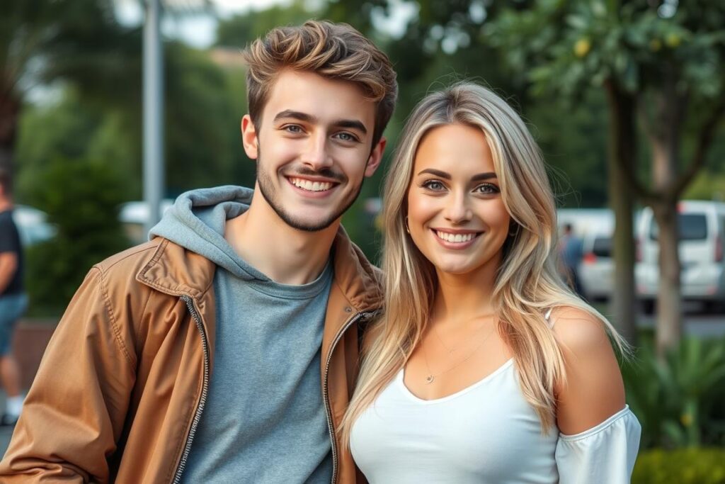 Nowciax z tajemniczą blondynką, która pojawia się w jego mediach społecznościowych Nowciax z tajemniczą blondynką, która pojawia się w jego mediach społecznościowych