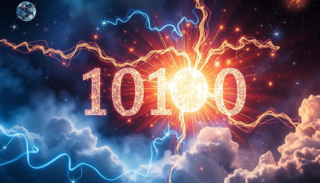 Wizualizacja procesu manifestacji związanego z 1010 znaczenie Wizualizacja procesu manifestacji związanego z 1010 znaczenie