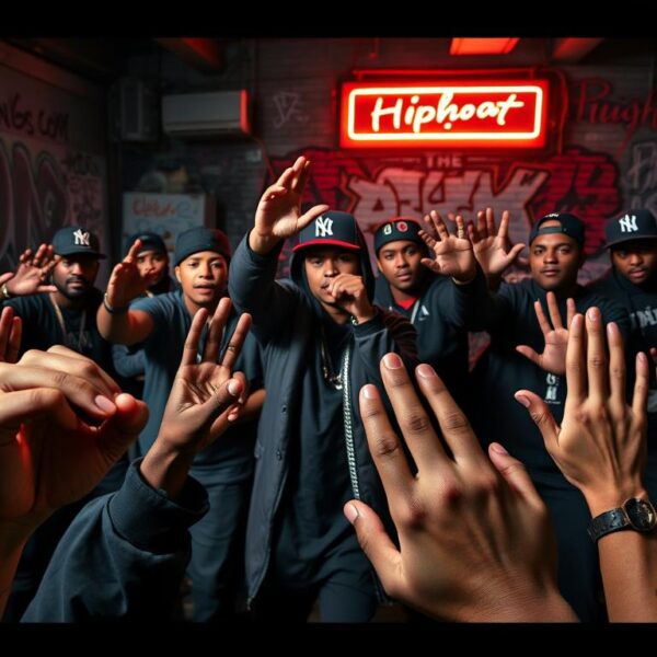 gesty palcami rap znaczenie