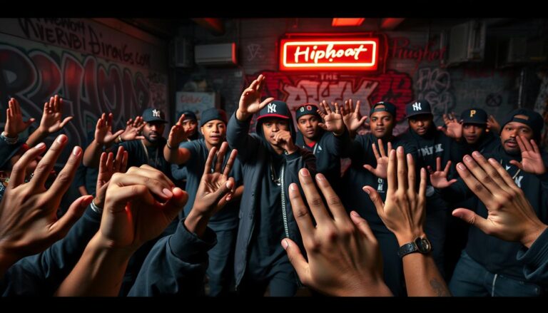 gesty palcami rap znaczenie