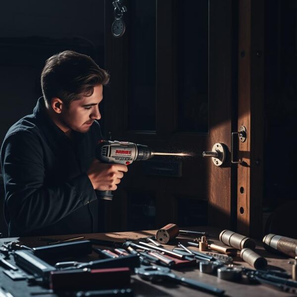 jak rozwiercić zamek