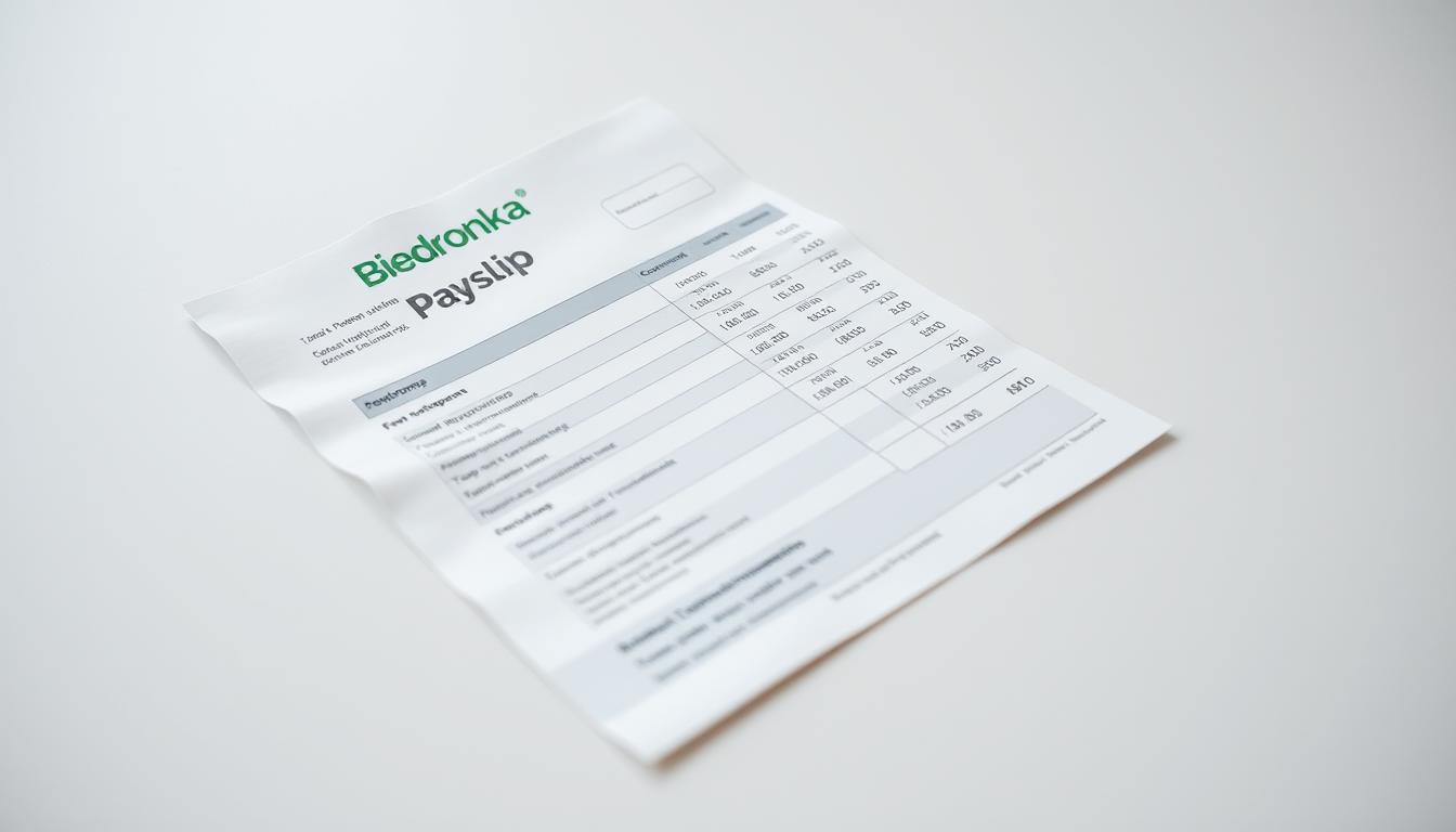 paski płacowe biedronka