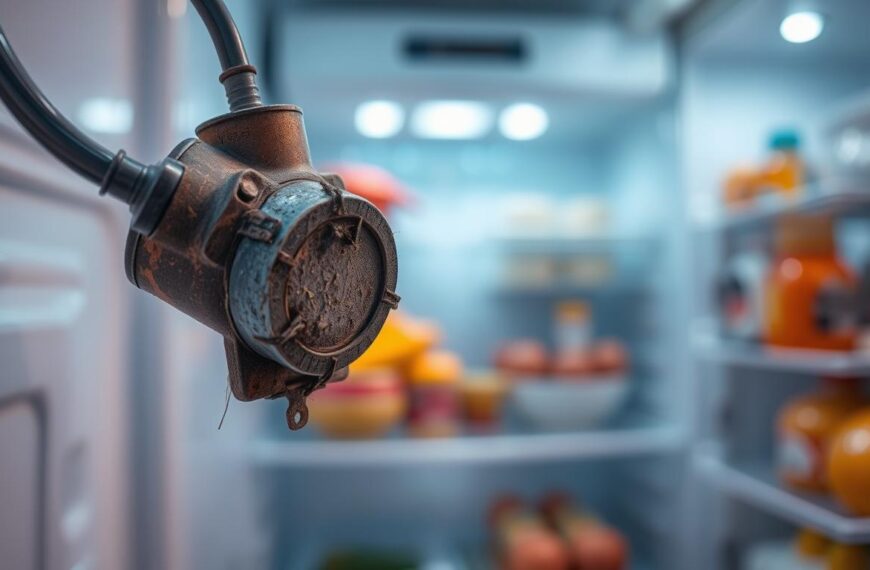 uszkodzony czujnik temperatury w lodówce objawy