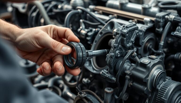 wymiana uszczelniacza wału korbowego