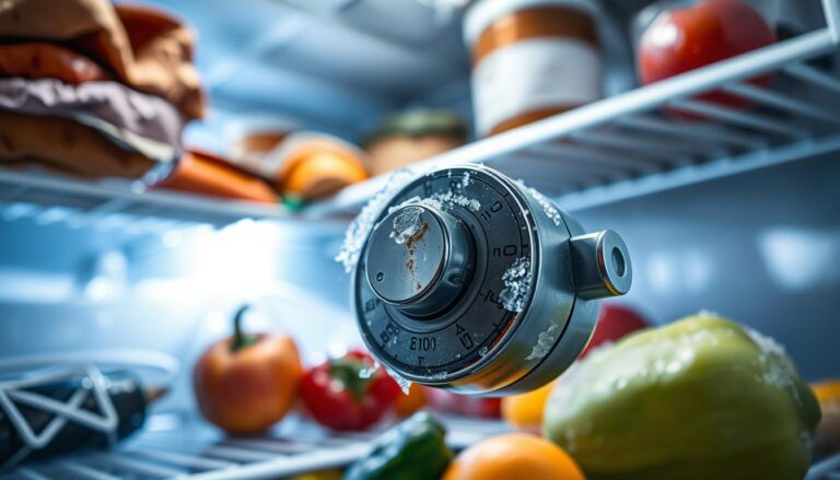 zepsuty termostat w lodówce objawy