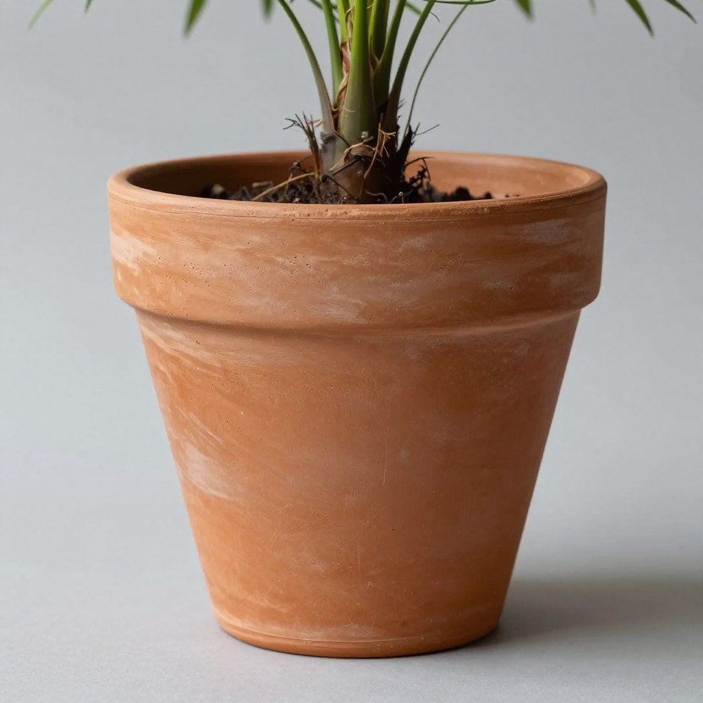 Ceramiczna doniczka do palmy z charakterystycznym porowatym materiałem Ceramiczna doniczka do palmy z charakterystycznym porowatym materiałem