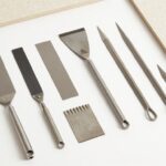 Grzebień do płytek różnych rozmiarów