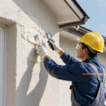 Nakładanie tynku silikonowego w optymalnych warunkach temperaturowych