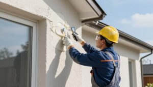 Nakładanie tynku silikonowego w optymalnych warunkach temperaturowych