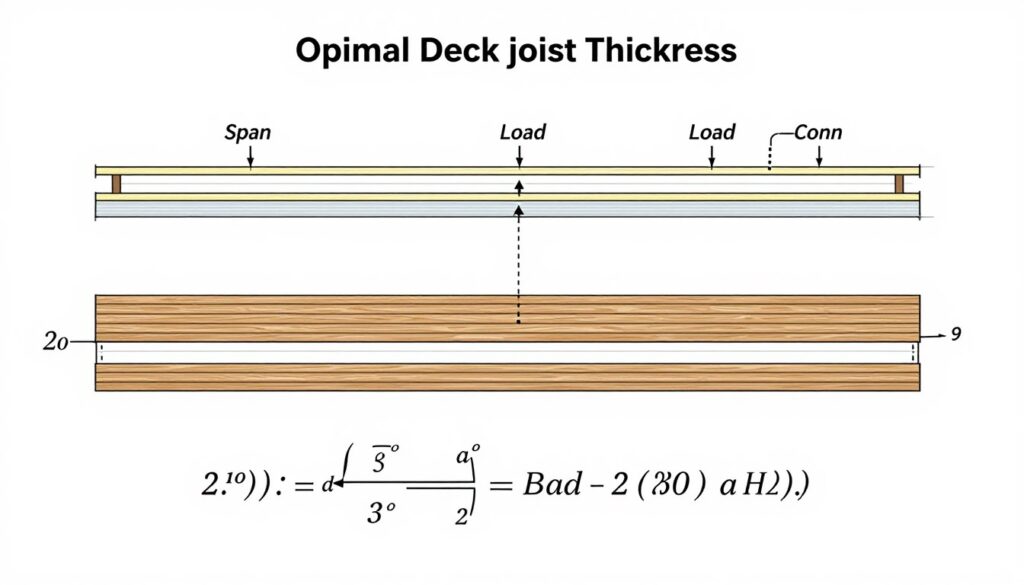 Obliczanie optymalnej grubości legarów pod taras drewniany