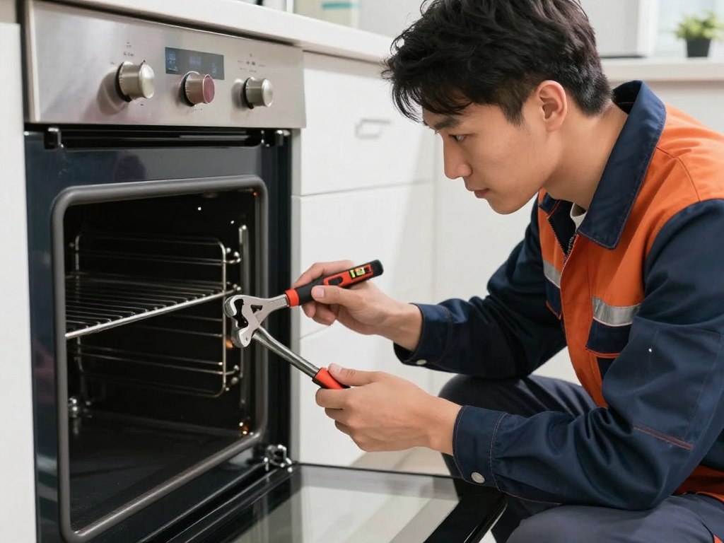 Profesjonalny serwisant naprawiający piekarnik - kiedy warto skorzystać z pomocy fachowca Profesjonalny serwisant naprawiający piekarnik - kiedy warto skorzystać z pomocy fachowca