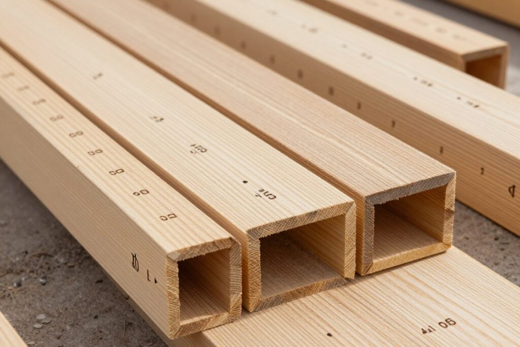 Standardowe wymiary legarów drewnianych pod taras