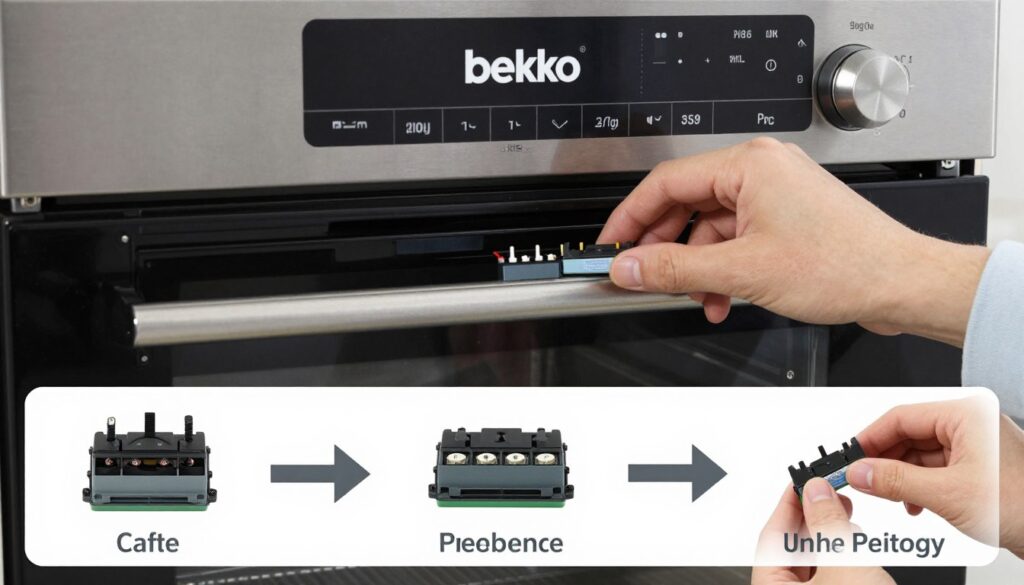 Wymiana bezpiecznika w piekarniku Beko - instrukcja krok po kroku Wymiana bezpiecznika w piekarniku Beko - instrukcja krok po kroku