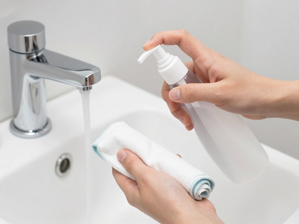 Czyszczenie bidetu środkami dezynfekującymi