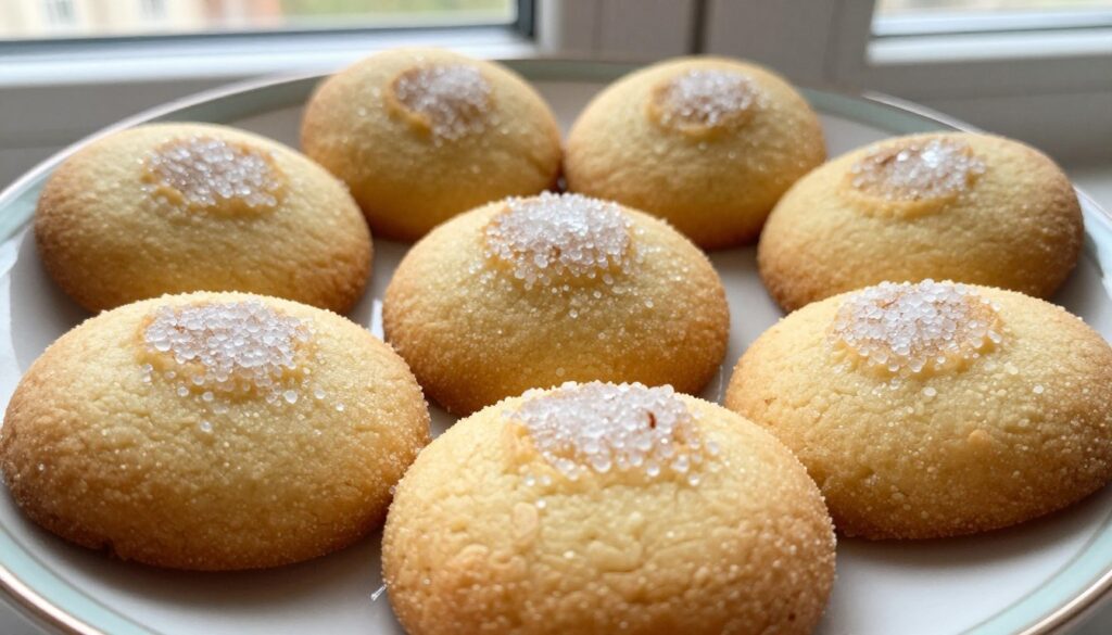 Gotowe amoniaczki Siostry Anastazji na talerzu