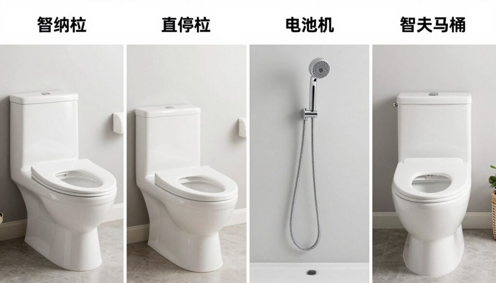 Różne rodzaje bidetów - porównanie