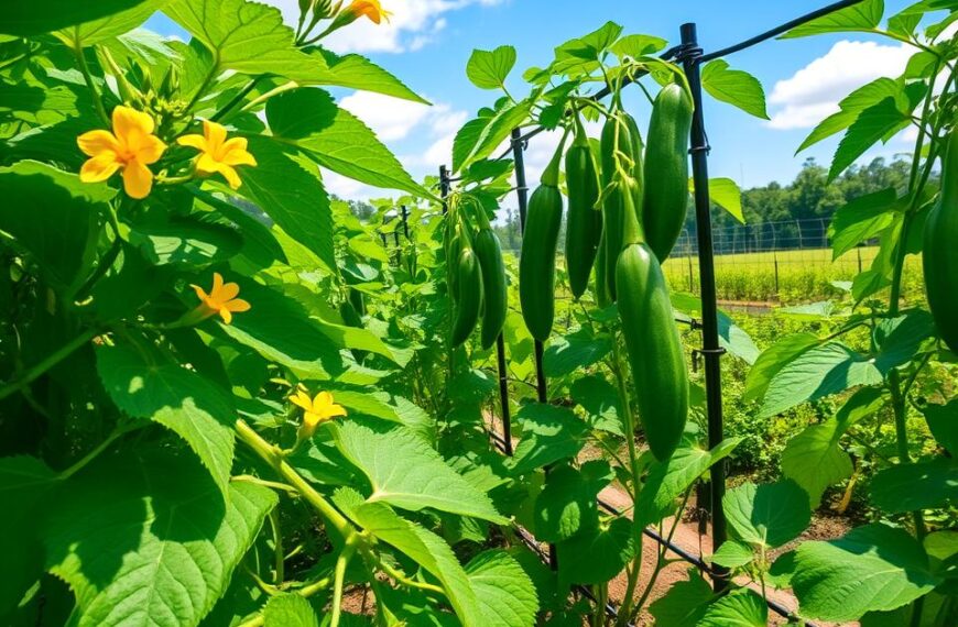 jak szybko rosną ogórki