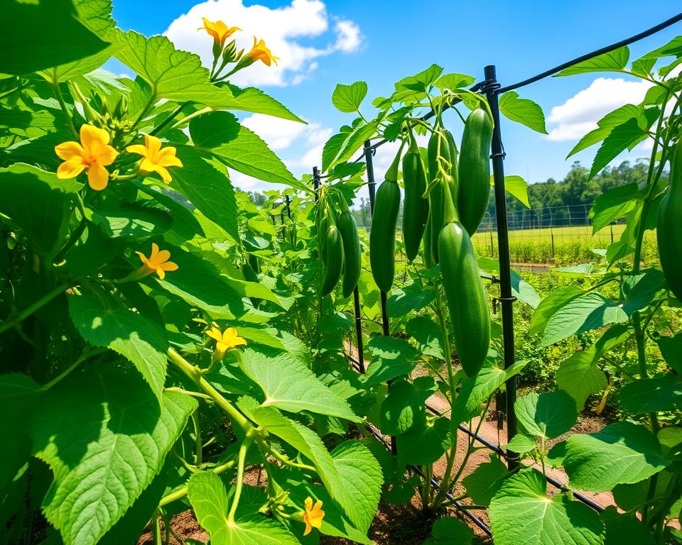 jak szybko rosną ogórki