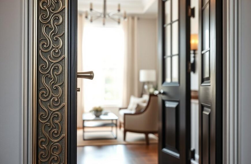 nakładki na futryny metalowe