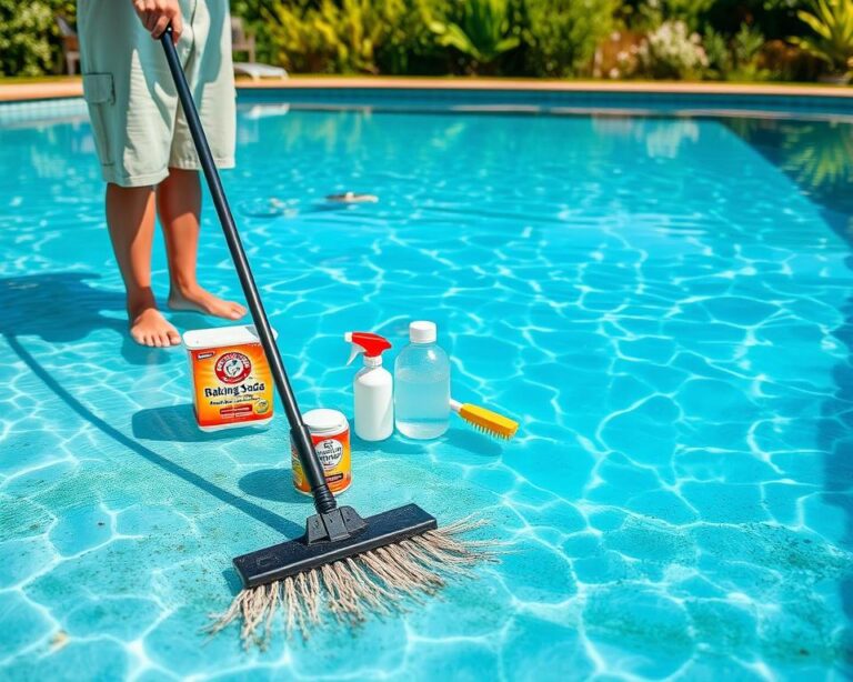 jak wyczyścić dno basenu domowe sposoby