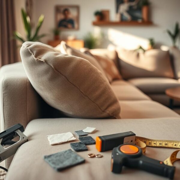 naprawa narożnika do spania