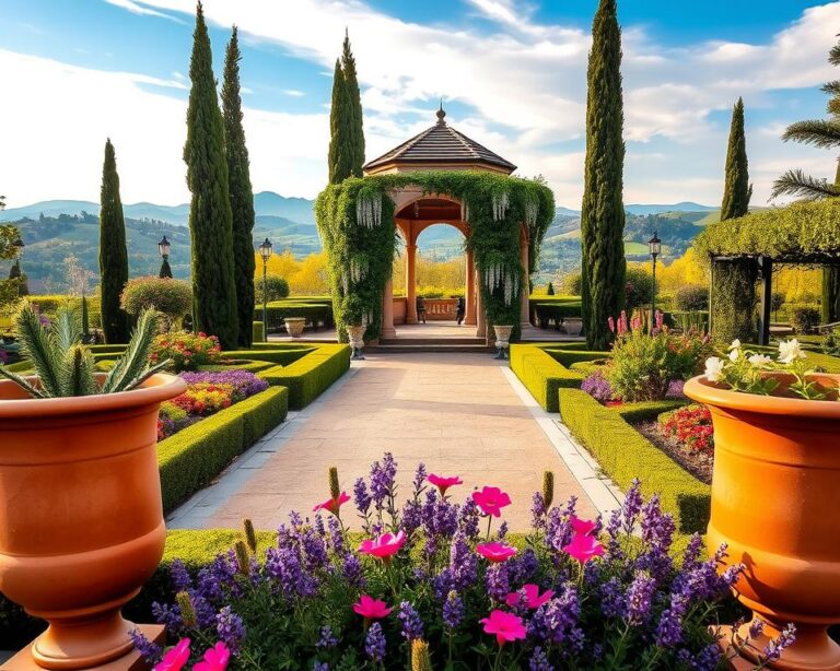 ogród w stylu włoskim