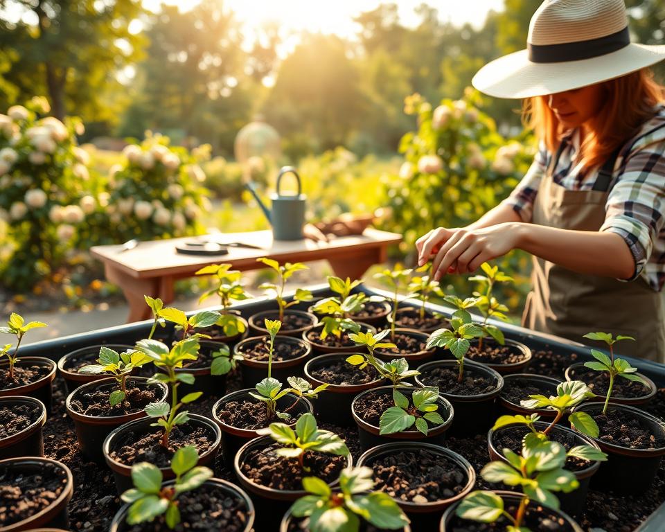 rozmnażanie bzu z gałązki