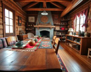 styl folkowy wnętrza