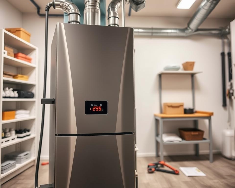 włączanie i wyłączanie pieca gazowego