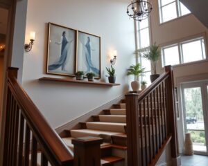 klatka schodowa dekoracje