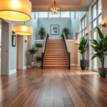 przedpokój ze schodami aranżacje