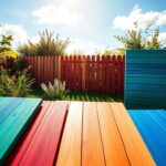 ranking farb do drewna na zewnątrz