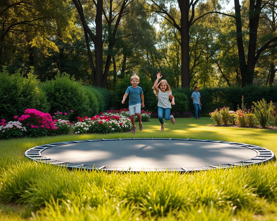 trampolina w ziemi jak zrobić