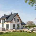 Porównanie materiałów ściennych - beton komórkowy, cegła ceramiczna i pustak ceramiczny na placu budowy domu jednorodzinnego 2026